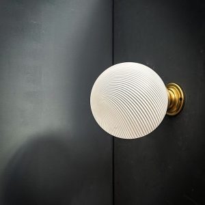 Suspension Globe rayé